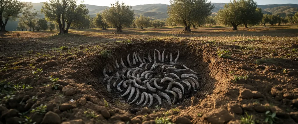 Oro negro bajo el olivar biodinámico